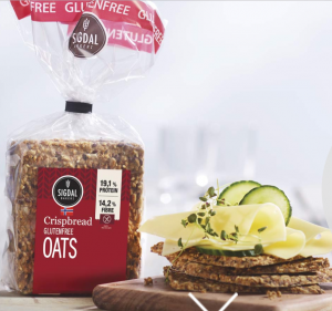 SIGDAL CRISPBREAD GLUTEN FREE OATS